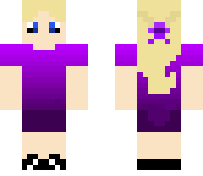 purple girl