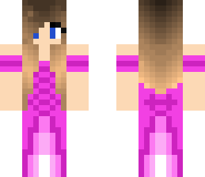 pink dress