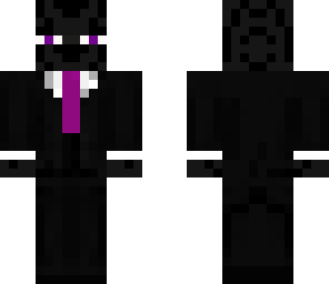 enderman in tux