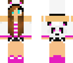 pink panda girl