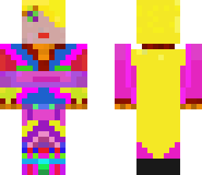 happy rainbow girl