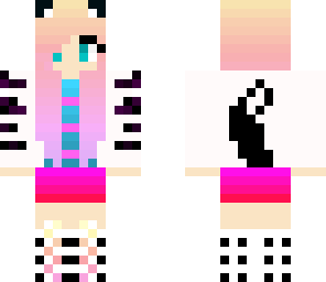 pastel cat girl 10 likes please