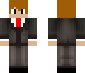 tuxedo guy brown hair