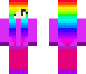 rainbow girl