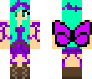 aqua hair fairy