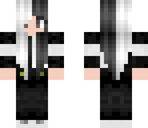 black and white