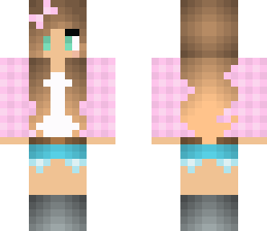 pink plaid