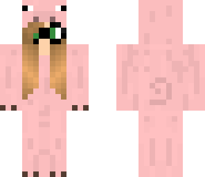 piggy girl with glasses