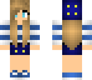 blue sailor girl