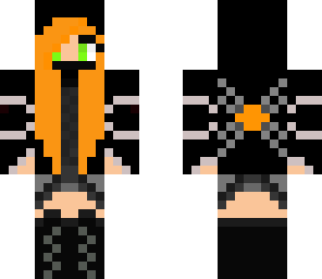 orange sword ninja girl