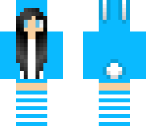 blue bunny girl