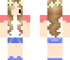 white casual girl