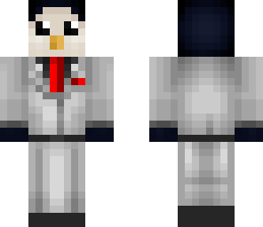 pinguin in a smoking