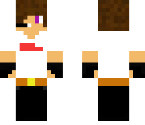 ender boy with new clothes