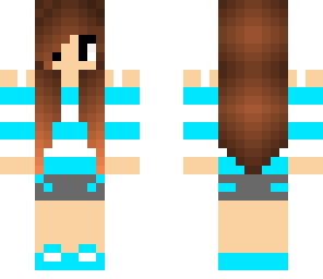 blue girl