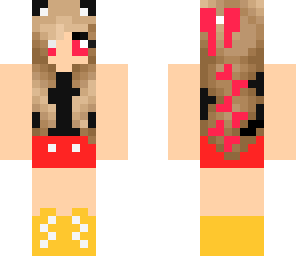 edited girl mikey mouse skin
