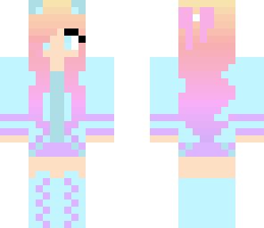 edited pastel girl