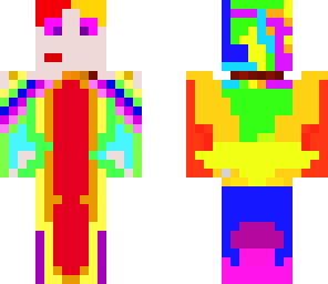 rainbow man slash girl