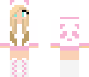 pink panda girl