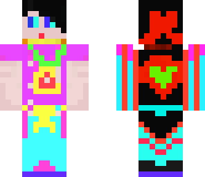 rainbow princess girl