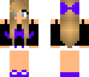 mustache girl purple edit