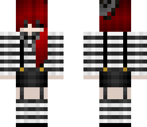 not my skin gothic girl