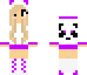 cute panda girl