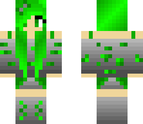 edit of emerald girl