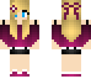 dark pink summer girl