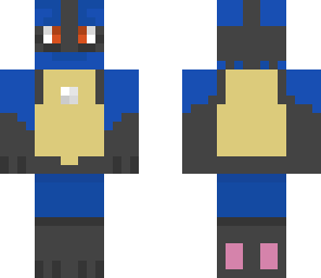 lucario - unclothed