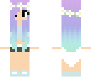 cute colorful girl