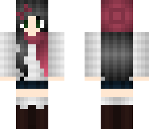 scarf maroon