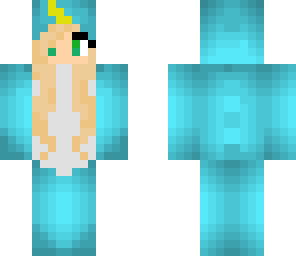 blue narwhal girl