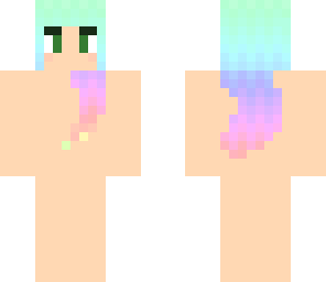 rainbow-haired girl base