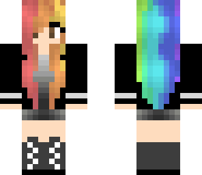 rainbow girl