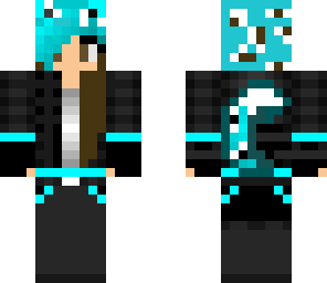 teal leopard hoodie girl