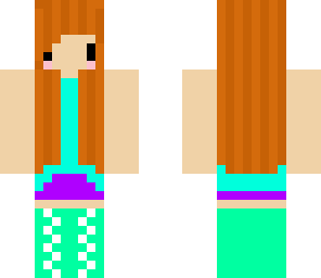 chibi redhead girl