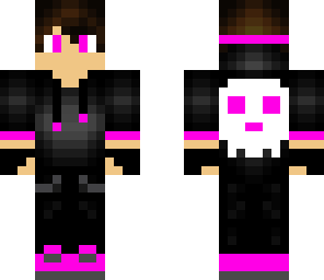 pink skull bro
