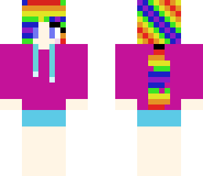 rainbow girl