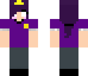 purple girl
