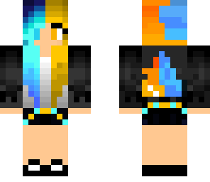 fire and water girl