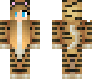 tiger girl - changed hair color