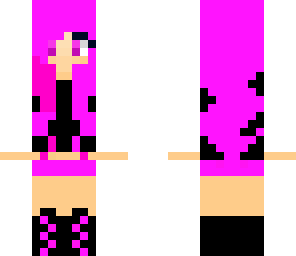 pink nightcore girl