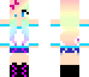 rainbow girl