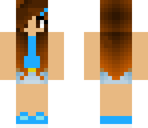 blue skin
