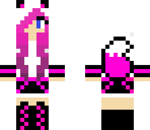 pink fox girl