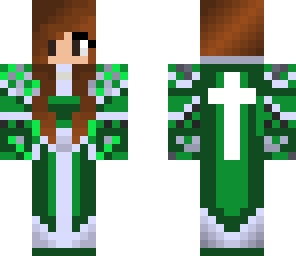 green warrior girl