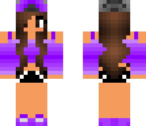 faded purple girl