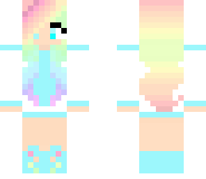rainbow gamer girl