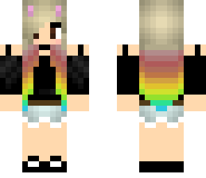 rainbow girl